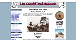 Desktop Screenshot of live-grateful-dead-music.com